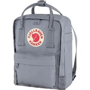 Fjallraven Mini Kanken Flint Grey Everyday Outdoor Backpack—Unisex
